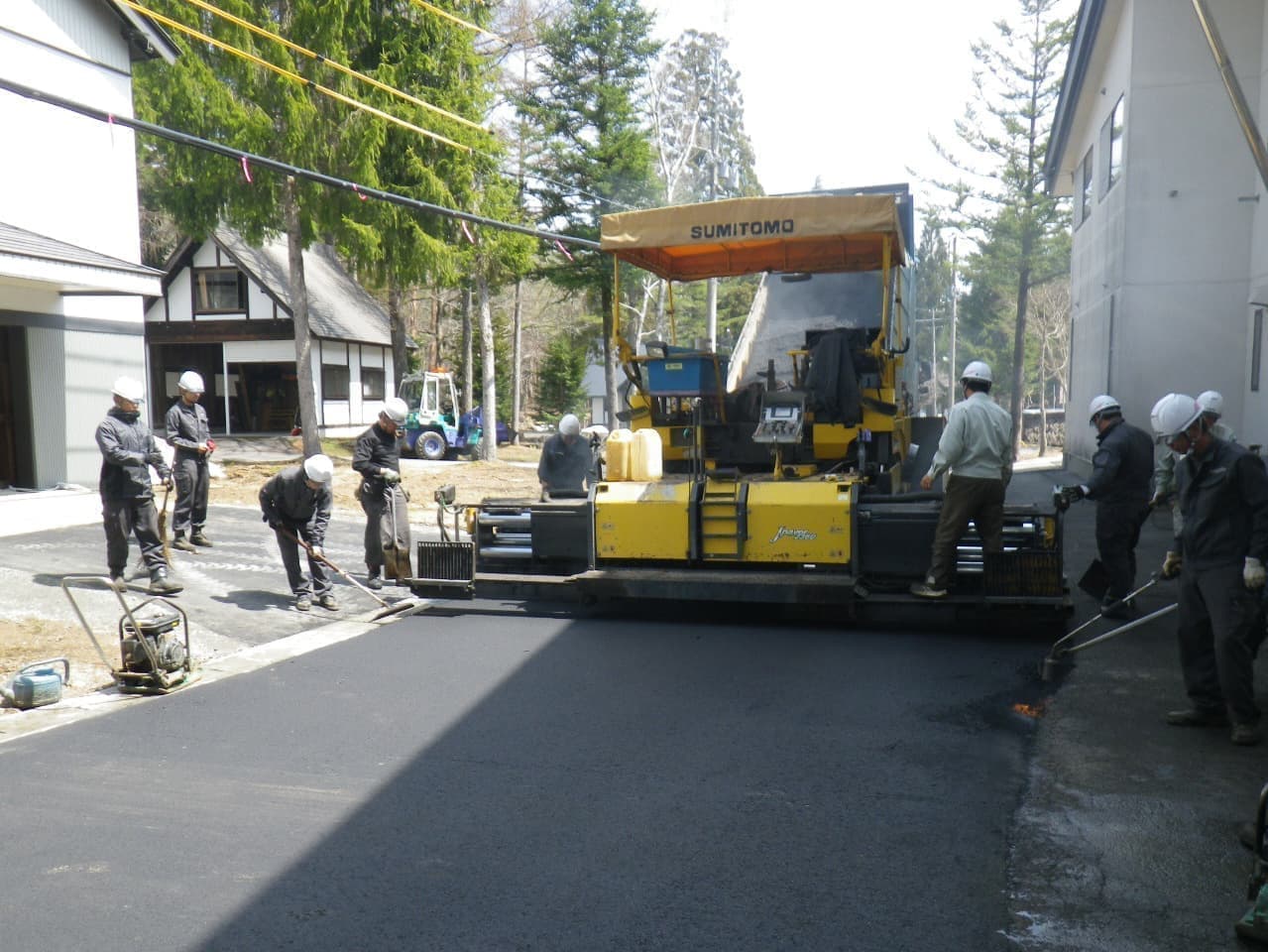 永田工務店、舗装工事