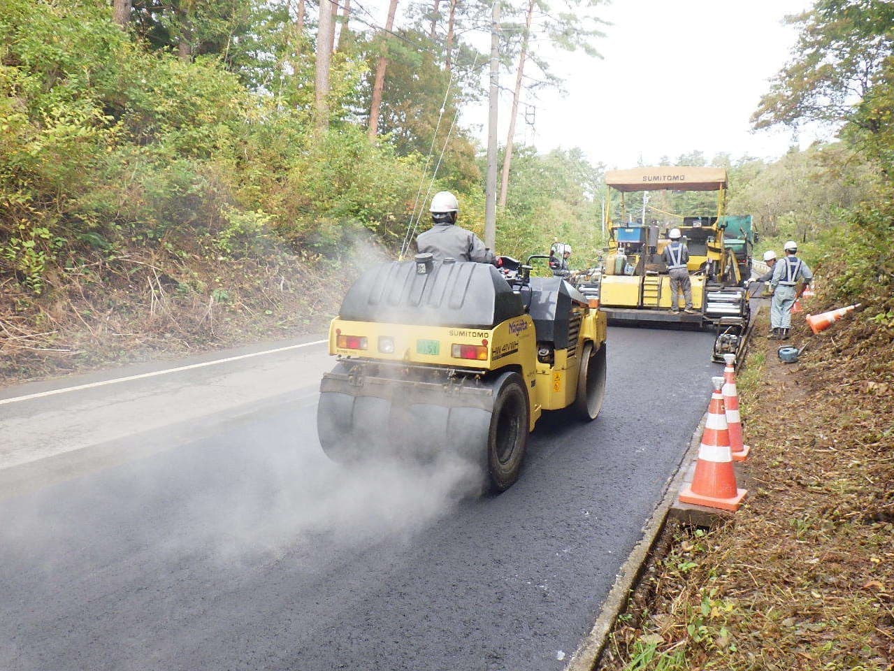 永田工務店、舗装工事